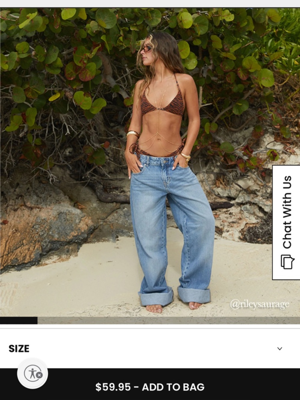 PacSun Casey Low Rise Baggy Jeans Astrid